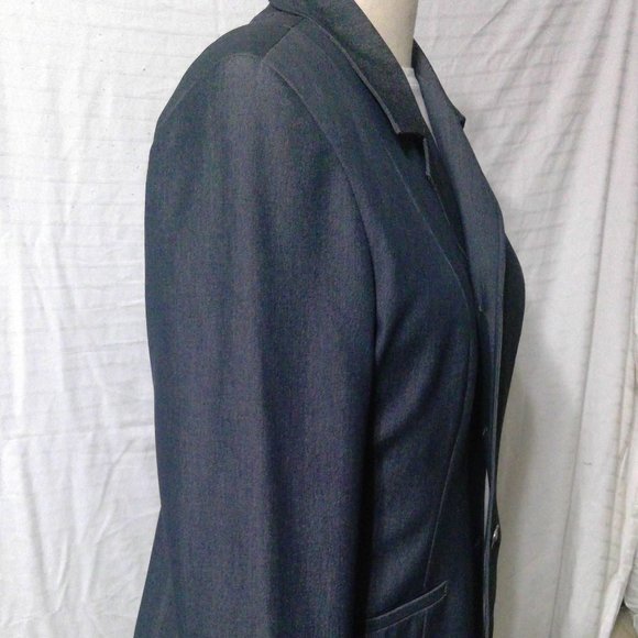 Signature by Larry Levine Size Light Weight Denim Skirt Suit - Picture 2 of 13